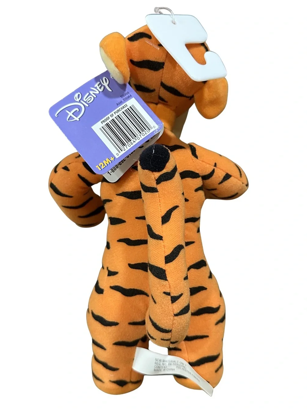 Vintage 2003 Fisher Price Tigger Plush w/ Original Tags